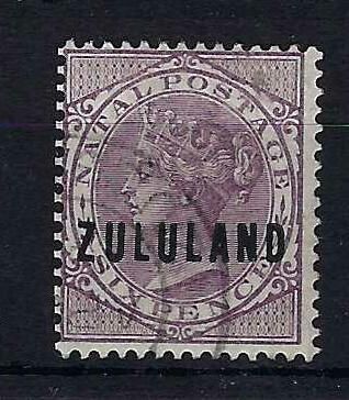 Image of South African States ~ Zululand SG 16 FU British Commonwealth Stamp